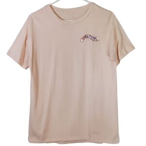 2259 * Pink Floyd Marquee 1966 Psychedelic Graphic Band Tee Pink Size M